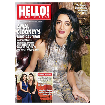 Hello! Middle East cover - December 2015